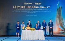 Sun Group cùng Marriott International ký kết quản lý 2 khu nghỉ dưỡng tại Hòn Thơm